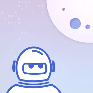 Schematische Darstellung eines Astronauten